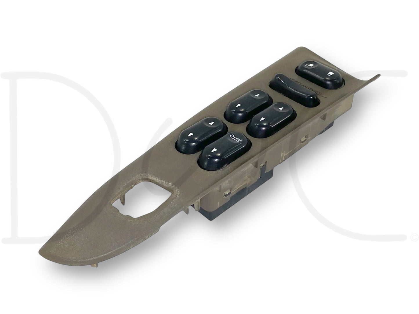 02-05 Ford F250 F350 LH Left Driver Front Power Window Lock Switch Panel Tan