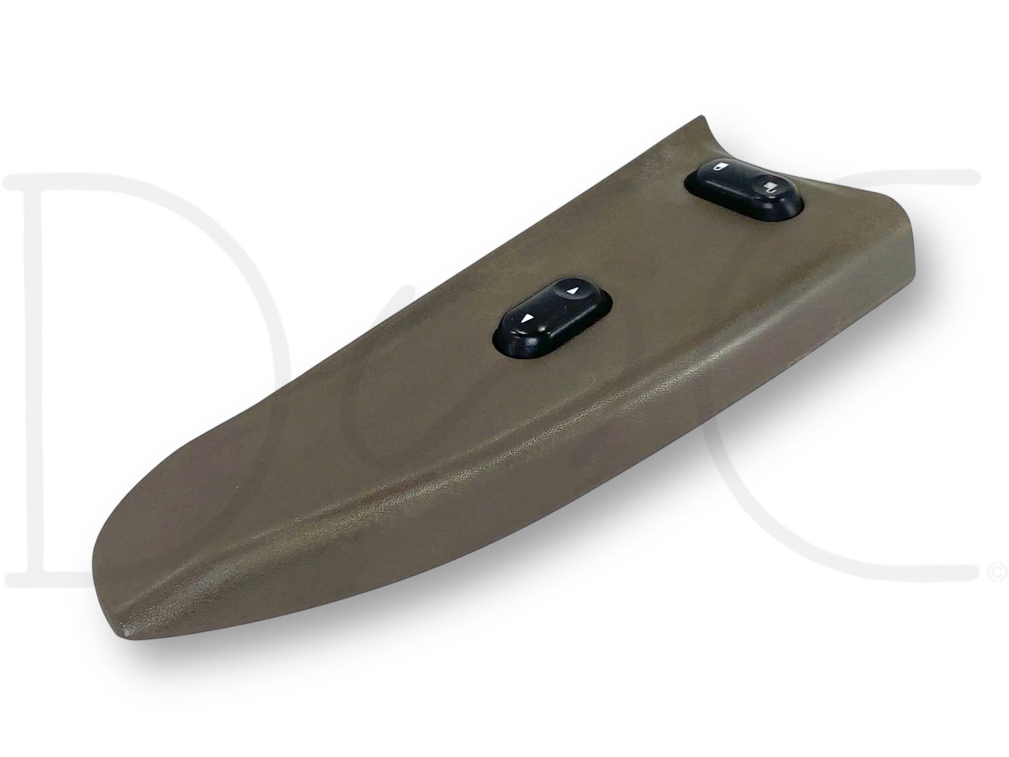 02-07 Ford F250 F350 RH Right Passenger Front Power Window Switch Panel Tan