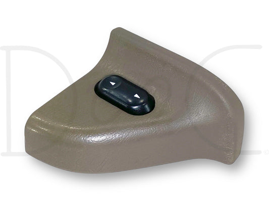 02-07 Ford F250 F350 Crew Cab LH Left Driver Rear Door Window Switch Tan OEM