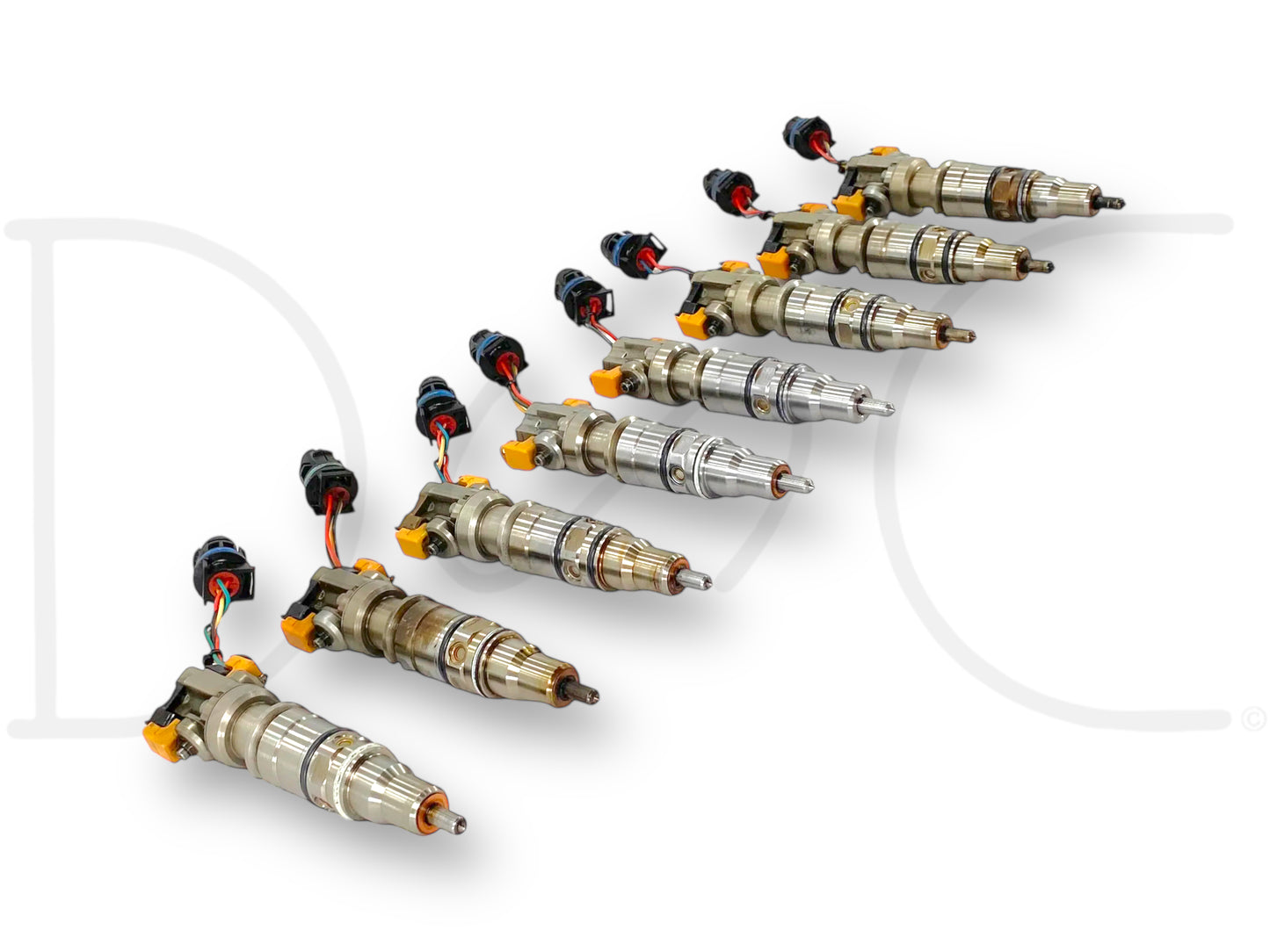 03-07 Ford F250 F350 6.0 6.0L Diesel Fuel Injector Set (8) Injectors *Cores*