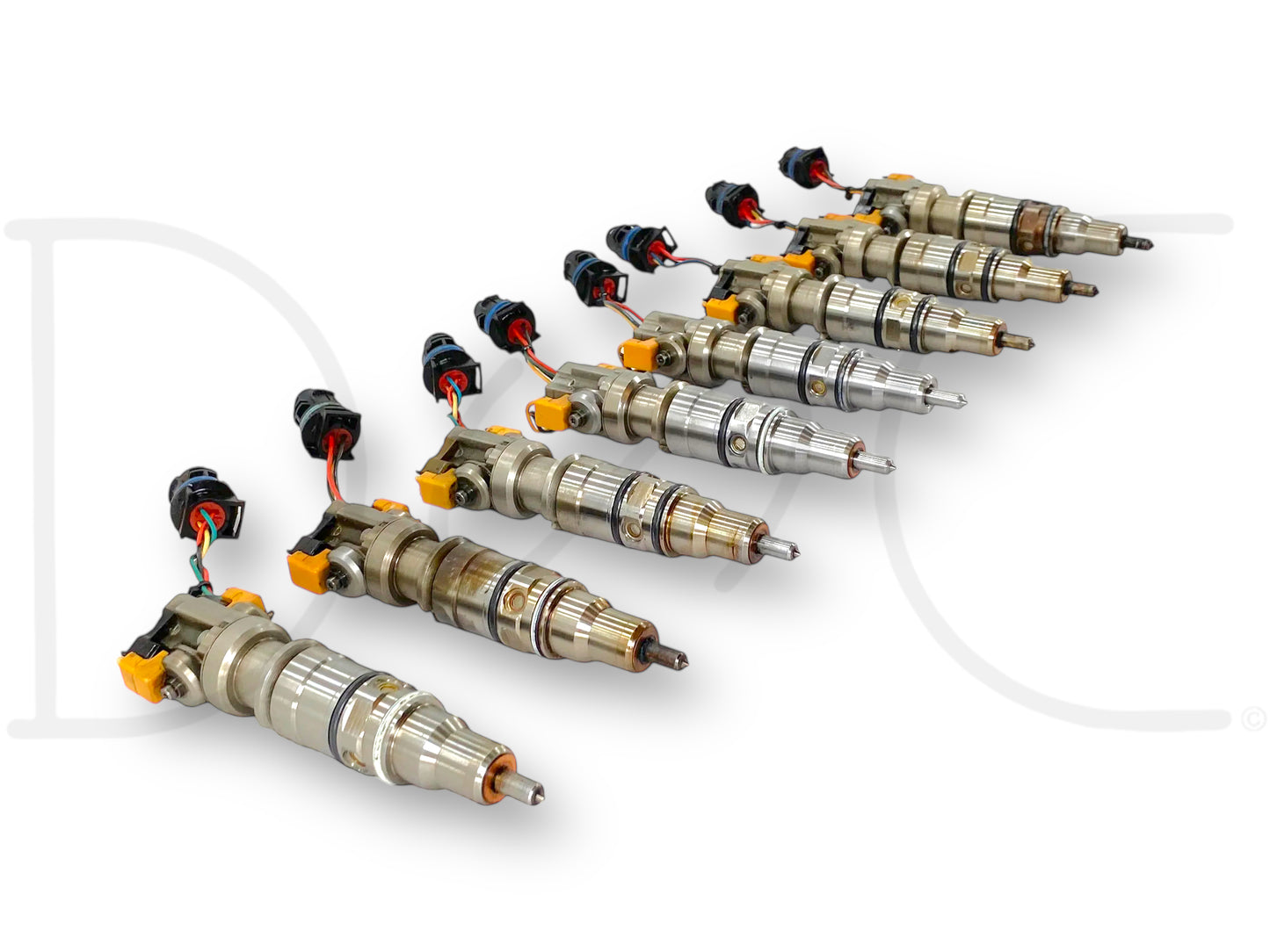 03-07 Ford F250 F350 6.0 6.0L Diesel Fuel Injector Set (8) Injectors *Cores*