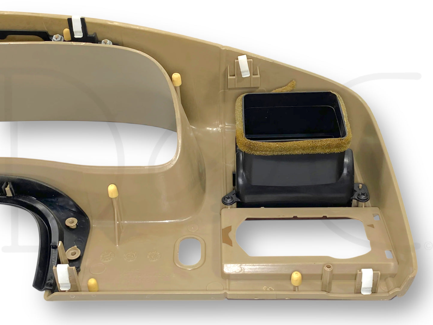 05-07 Ford F250 F350 King Ranch Dash Bezel Radio Cluster Trim Panel Tan OEM