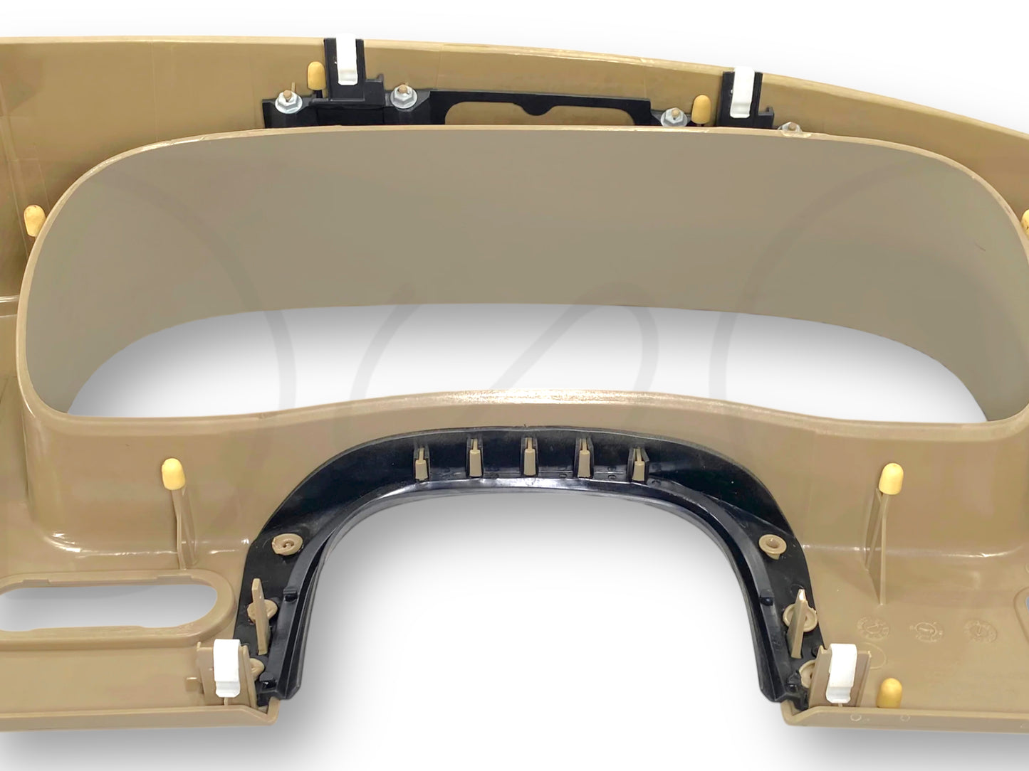 05-07 Ford F250 F350 King Ranch Dash Bezel Radio Cluster Trim Panel Tan OEM