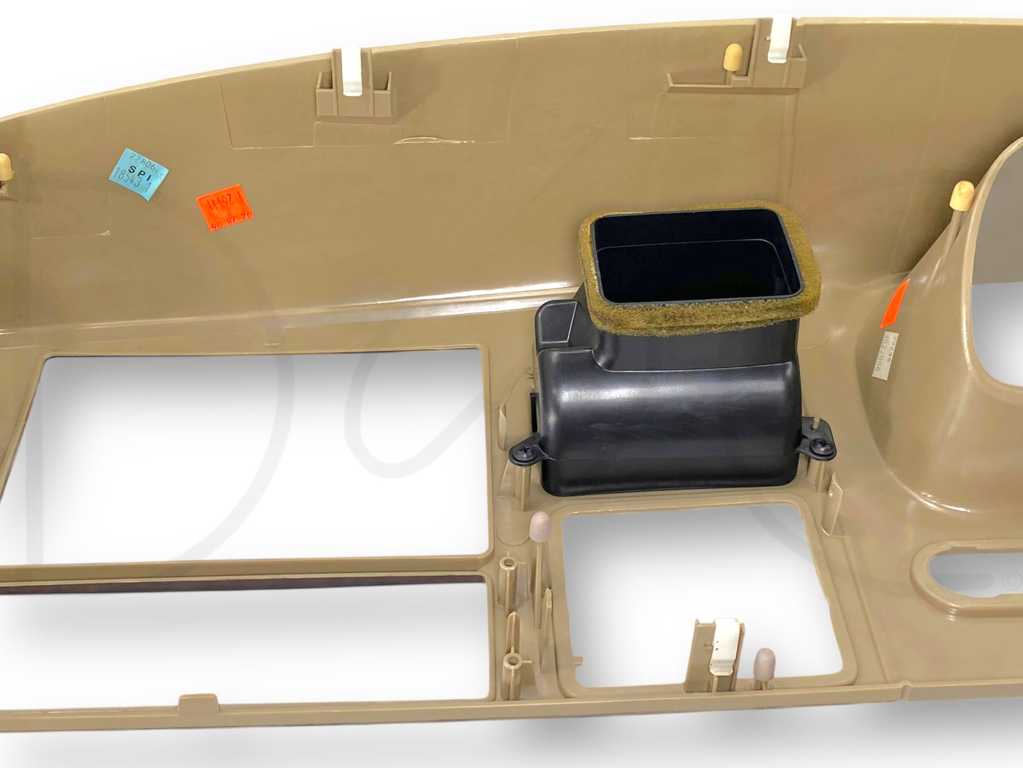 05-07 Ford F250 F350 King Ranch Dash Bezel Radio Cluster Trim Panel Tan OEM