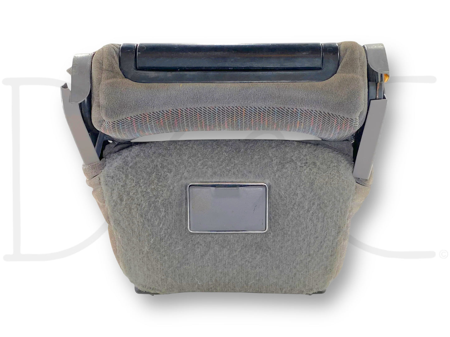 92-97 Ford F250 F350 Front Center Console Jump Seat Gray OEM