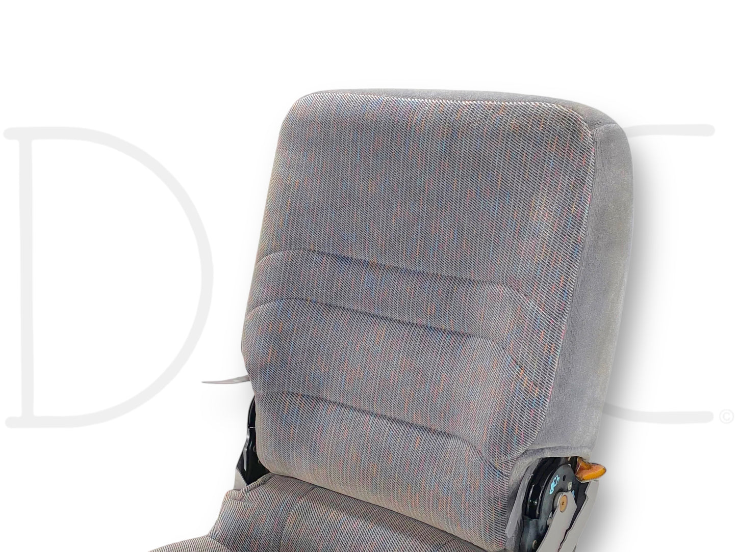 92-97 Ford F250 F350 Front Center Console Jump Seat Gray OEM