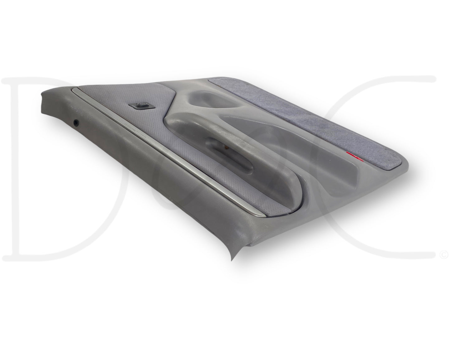94-97 Ford F250 F350 LH Left Driver Rear Door Panel Power Gray OE