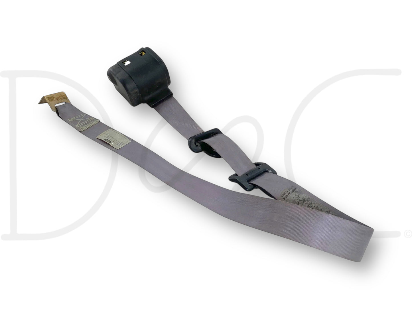 92-97 Ford F250 F350 RH Right Passenger Front Seat Belt Seatbelt Opal Gray OE