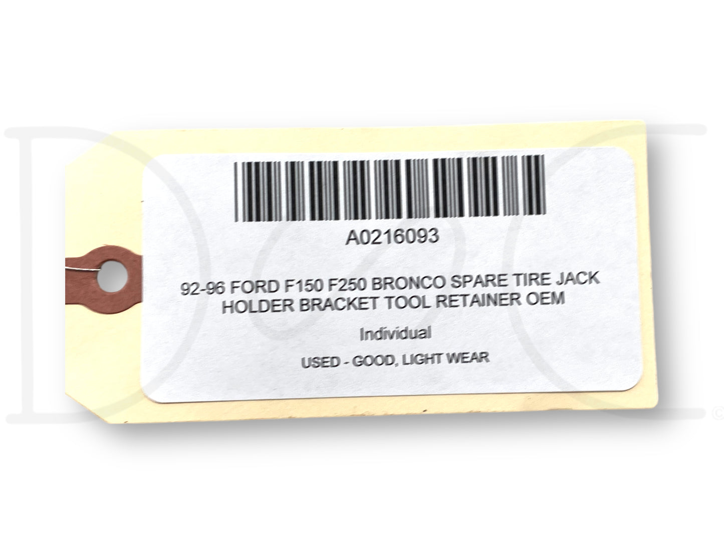 92-96 Ford F150 F250 Bronco Spare Tire Jack Holder Bracket Tool Retainer OEM