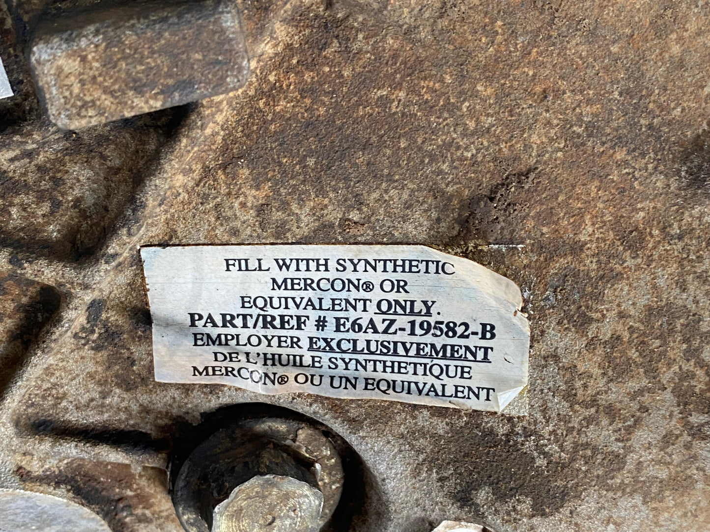 88-95 Ford F250 F350 7.3 ZF5 ZF-5 S5-42 Main Housing Case 7.3L Diesel OE