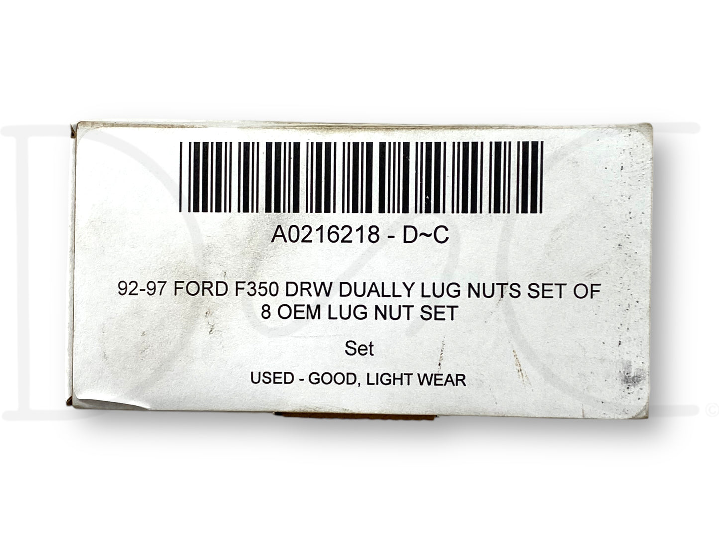 92-97 Ford F350 DRW Dually Lug Nuts Set Of 8 OEM Lug Nut Set