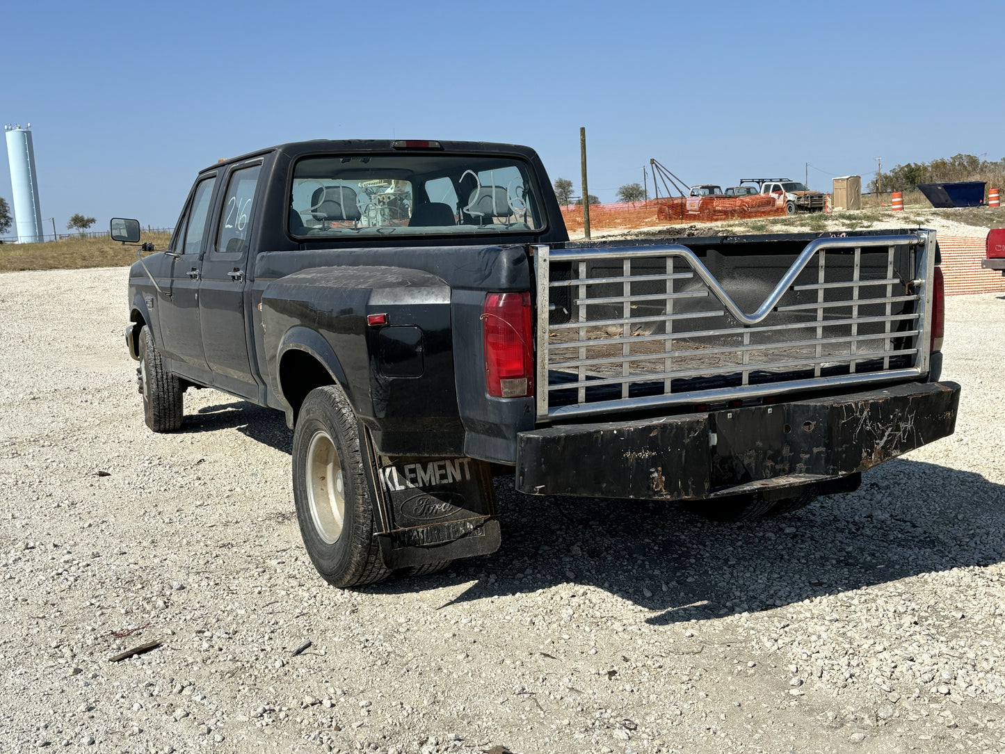 92-97 Ford F250 F350 Hood Black