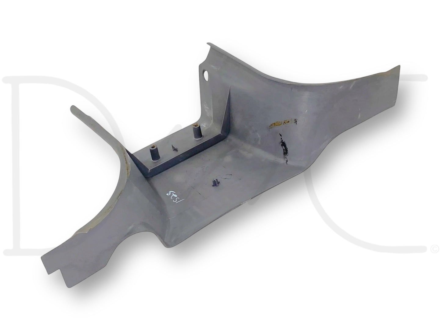 94-97 Ford F250 F350 LH Left Driver Lower B Pillar Trim Kick Panel Gray OE