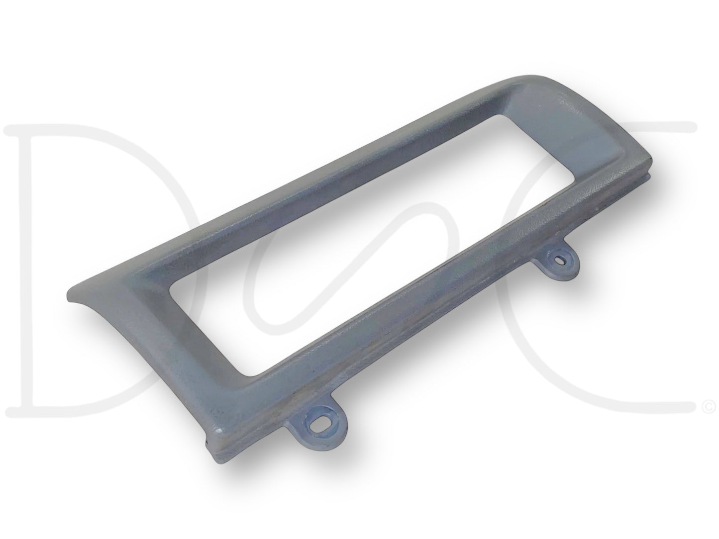 92-97 Ford F250 F350 Climate Control Dash Bezel Surround Trim Panel Opal Gray OE