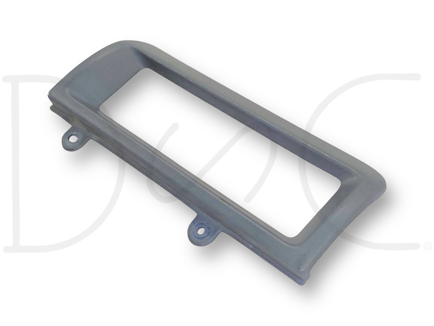 92-97 Ford F250 F350 Climate Control Dash Bezel Surround Trim Panel Opal Gray OE