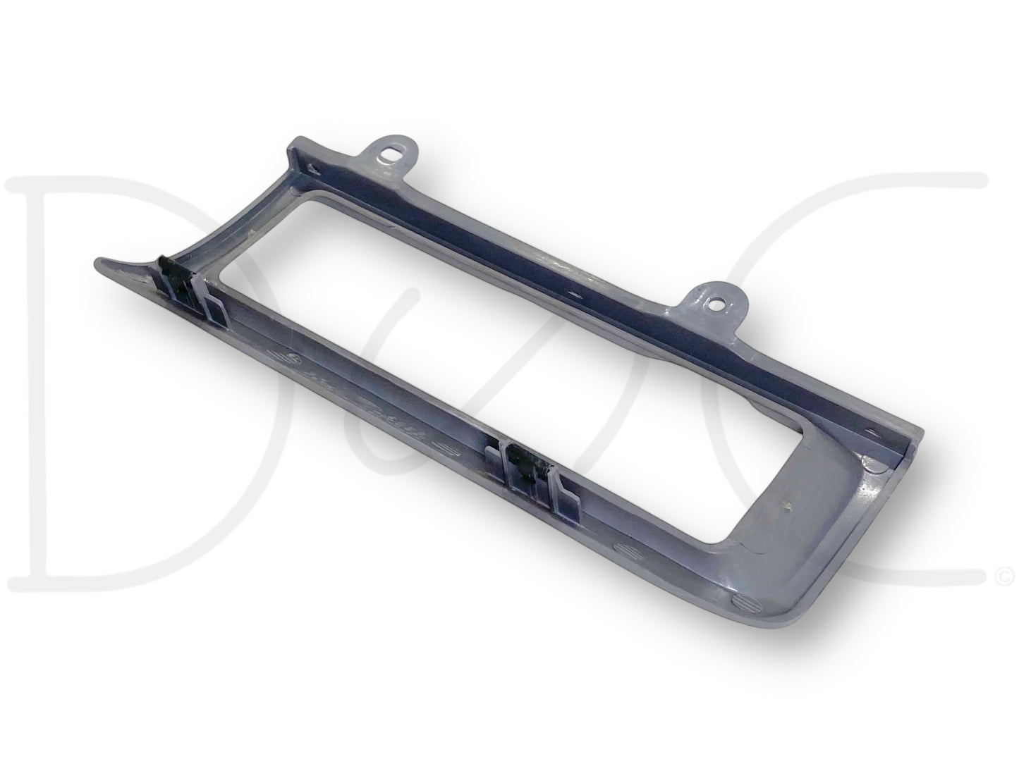 92-97 Ford F250 F350 Climate Control Dash Bezel Surround Trim Panel Opal Gray OE