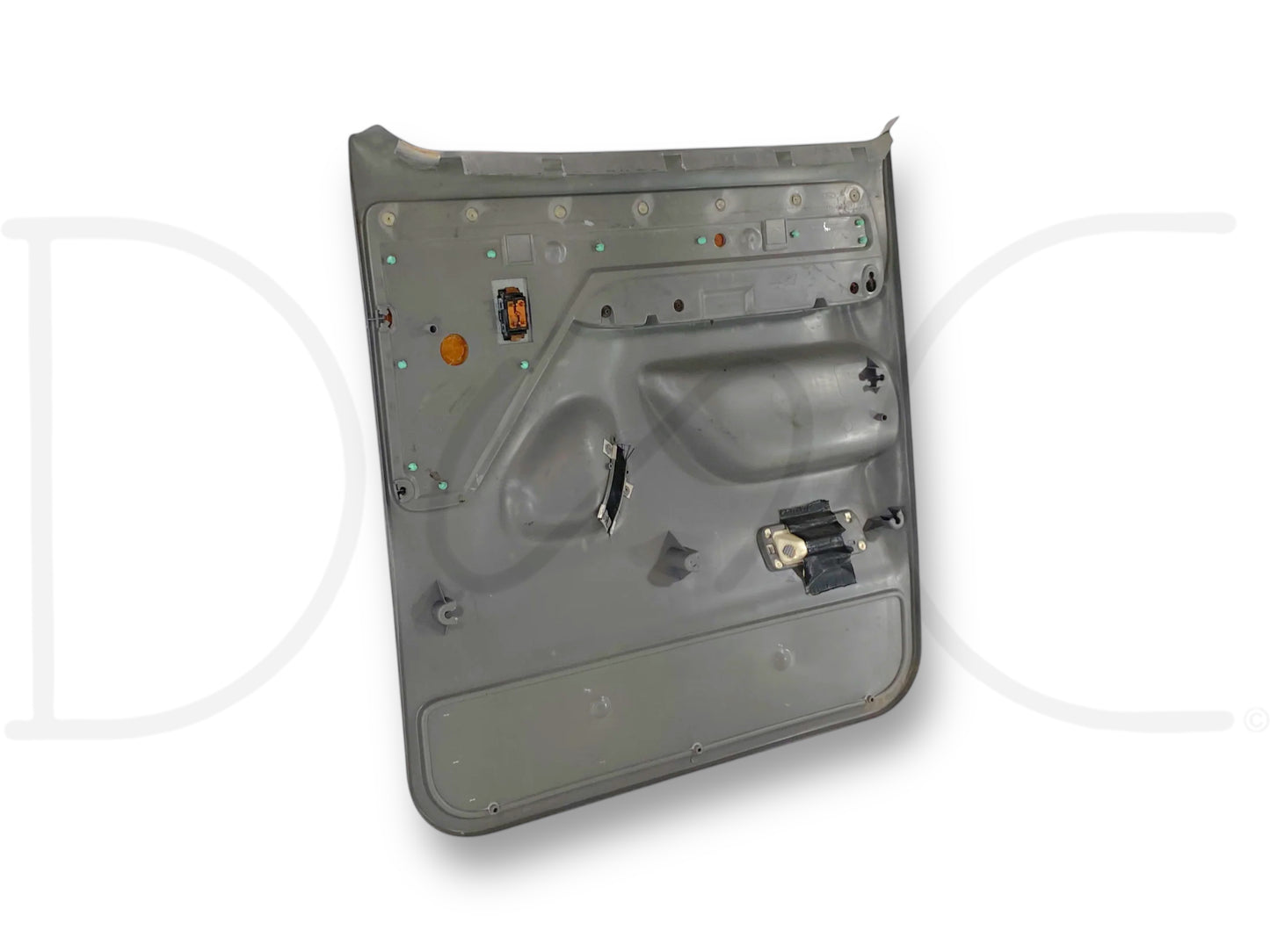 94-97 Ford F250 F350 LH Left Driver Rear Door Panel Power Opal Gray OE