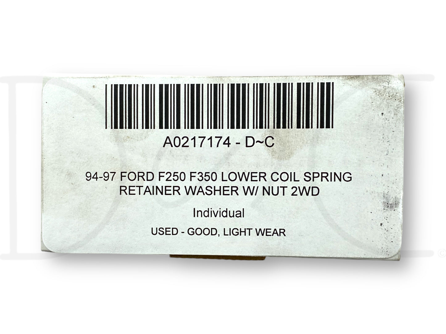 92-97 Ford F250 F350 Lower Coil Spring Retainer Washer W/ Nut 2WD