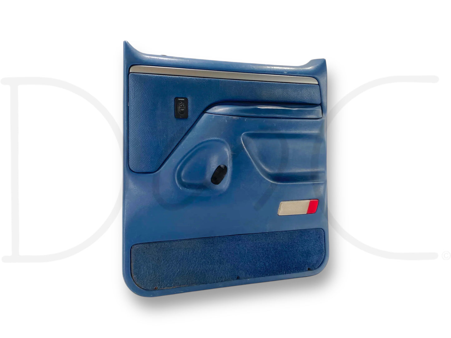 94-97 Ford F250 F350 RH Right Passenger Rear Door Panel Power Blue OE