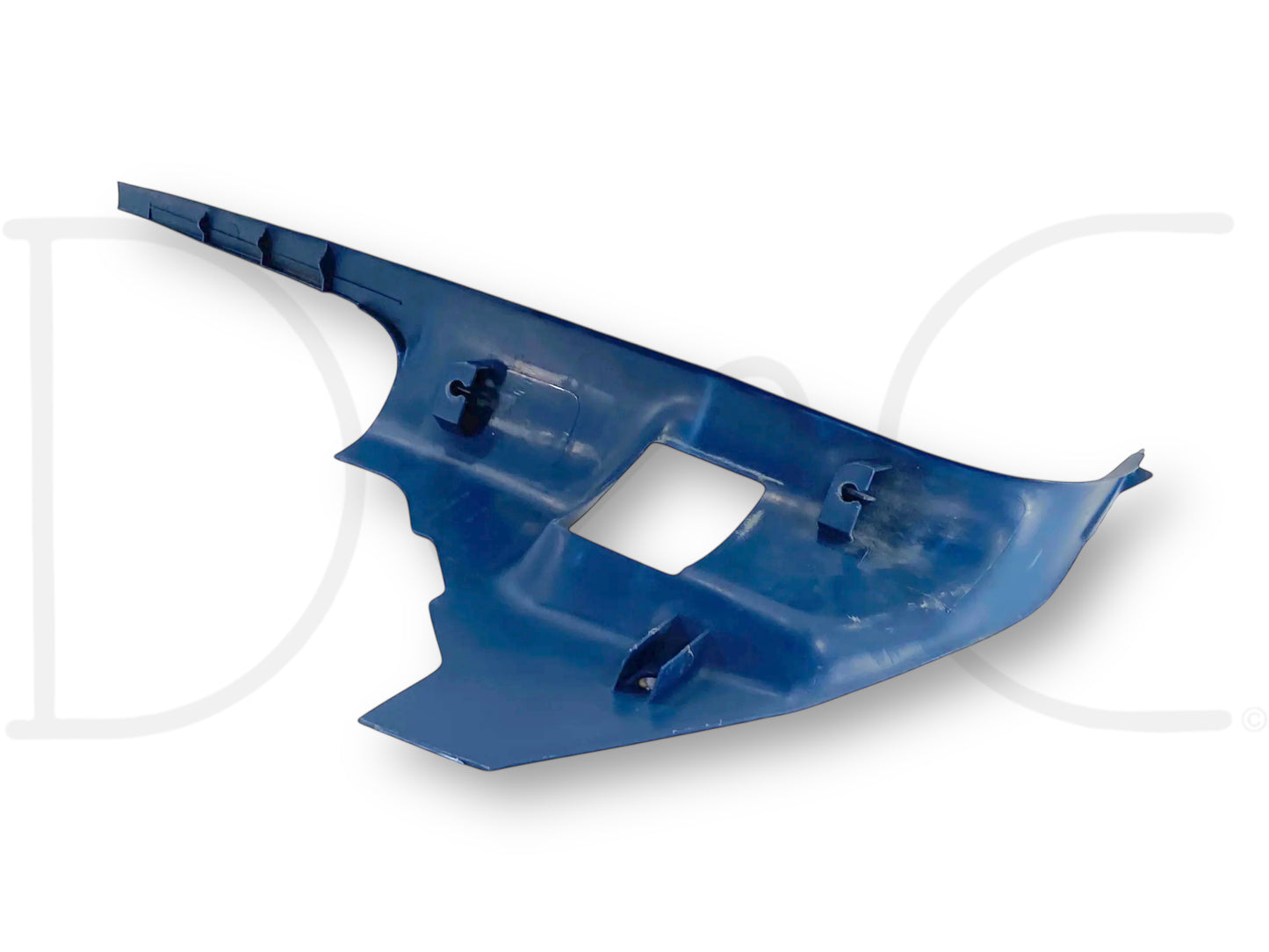 92-97 Ford F250 F350 LH Left Driver Lower Kick Panel Trim Blue OE