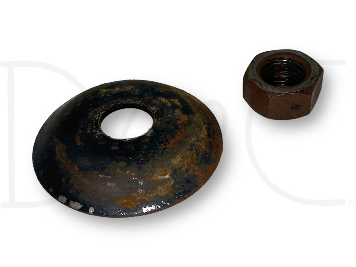 92-97 Ford F250 F350 Lower Coil Spring Retainer Washer W/ Nut 2WD