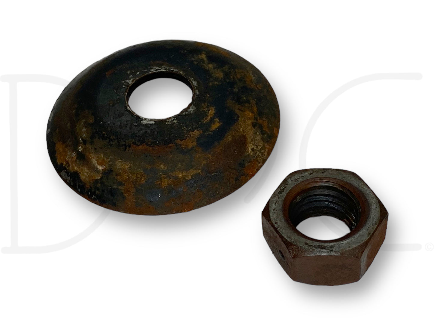 92-97 Ford F250 F350 Lower Coil Spring Retainer Washer W/ Nut 2WD