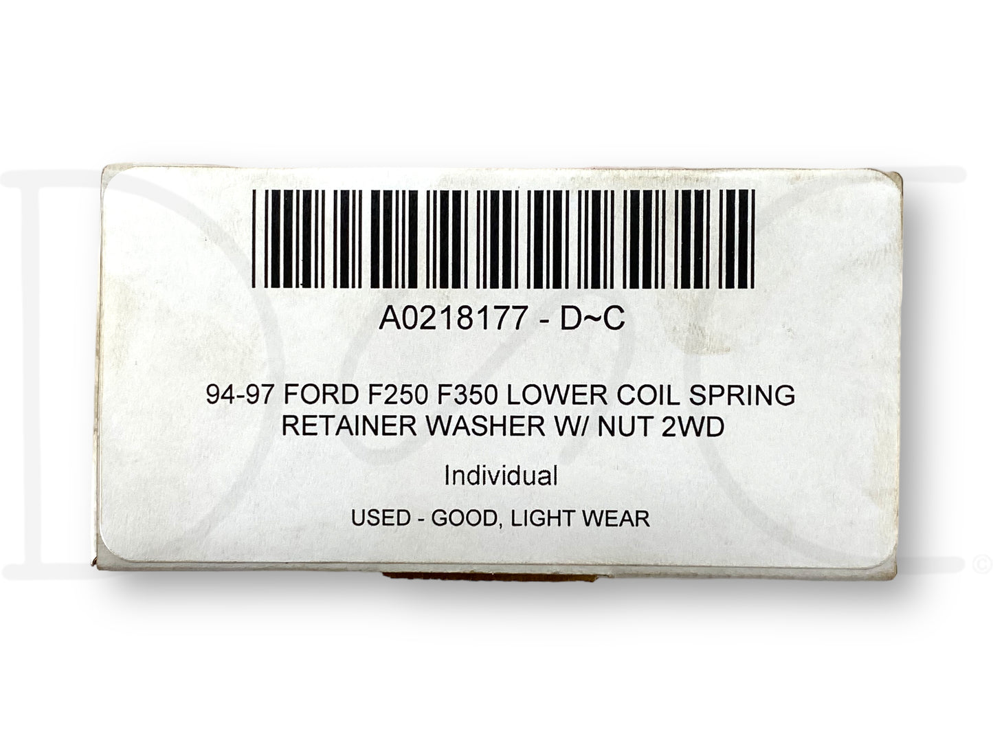 92-97 Ford F250 F350 Lower Coil Spring Retainer Washer W/ Nut 2WD