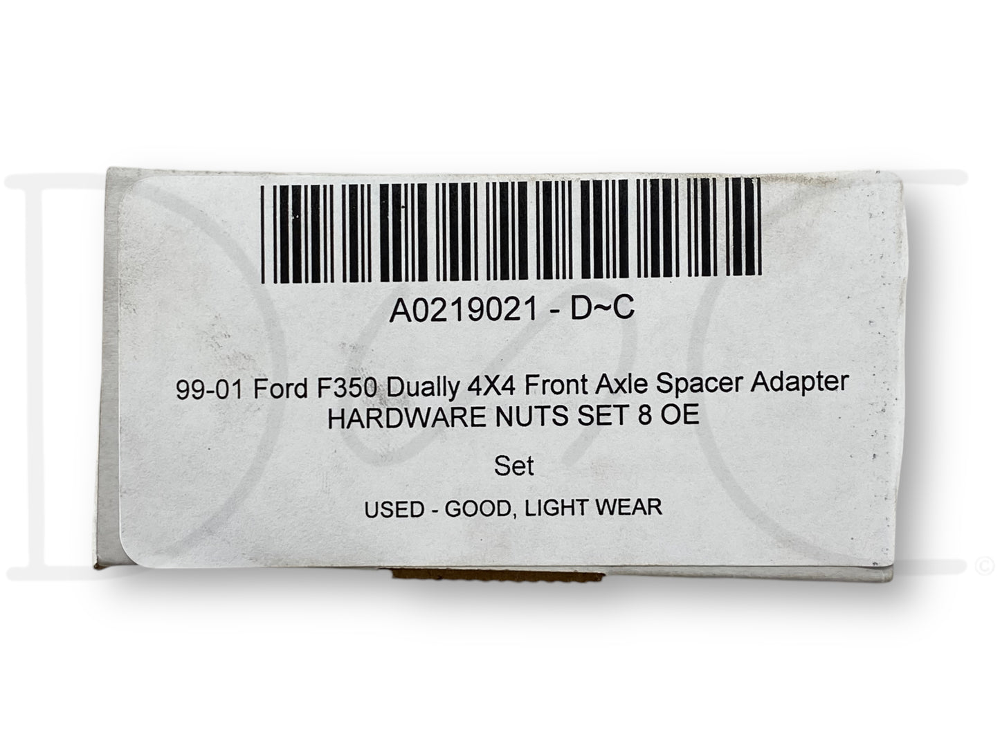 99-01 Ford F350 Dually 4X4 Front Axle Spacer Adapter Hardware Nuts Set 8 OE