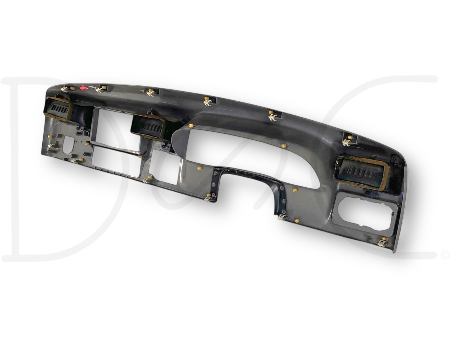 99-04 Ford F250 F350 Super Duty Dash Bezel Radio Cluster Trim Panel Gray OE