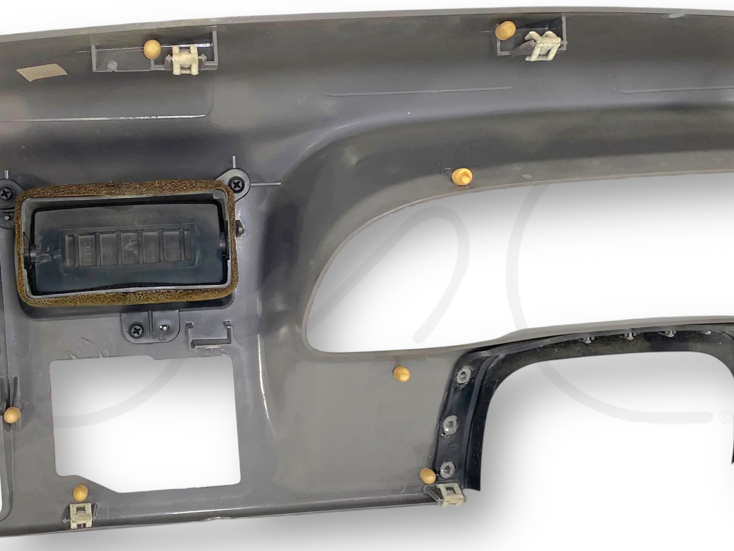 99-04 Ford F250 F350 Super Duty Dash Bezel Radio Cluster Trim Panel Gray OE