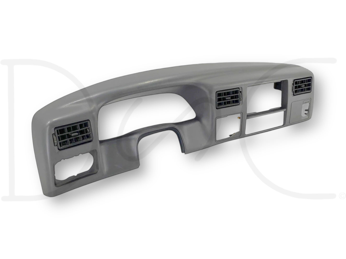 99-04 Ford F250 F350 Super Duty Dash Bezel Radio Cluster Trim Panel Gray OE