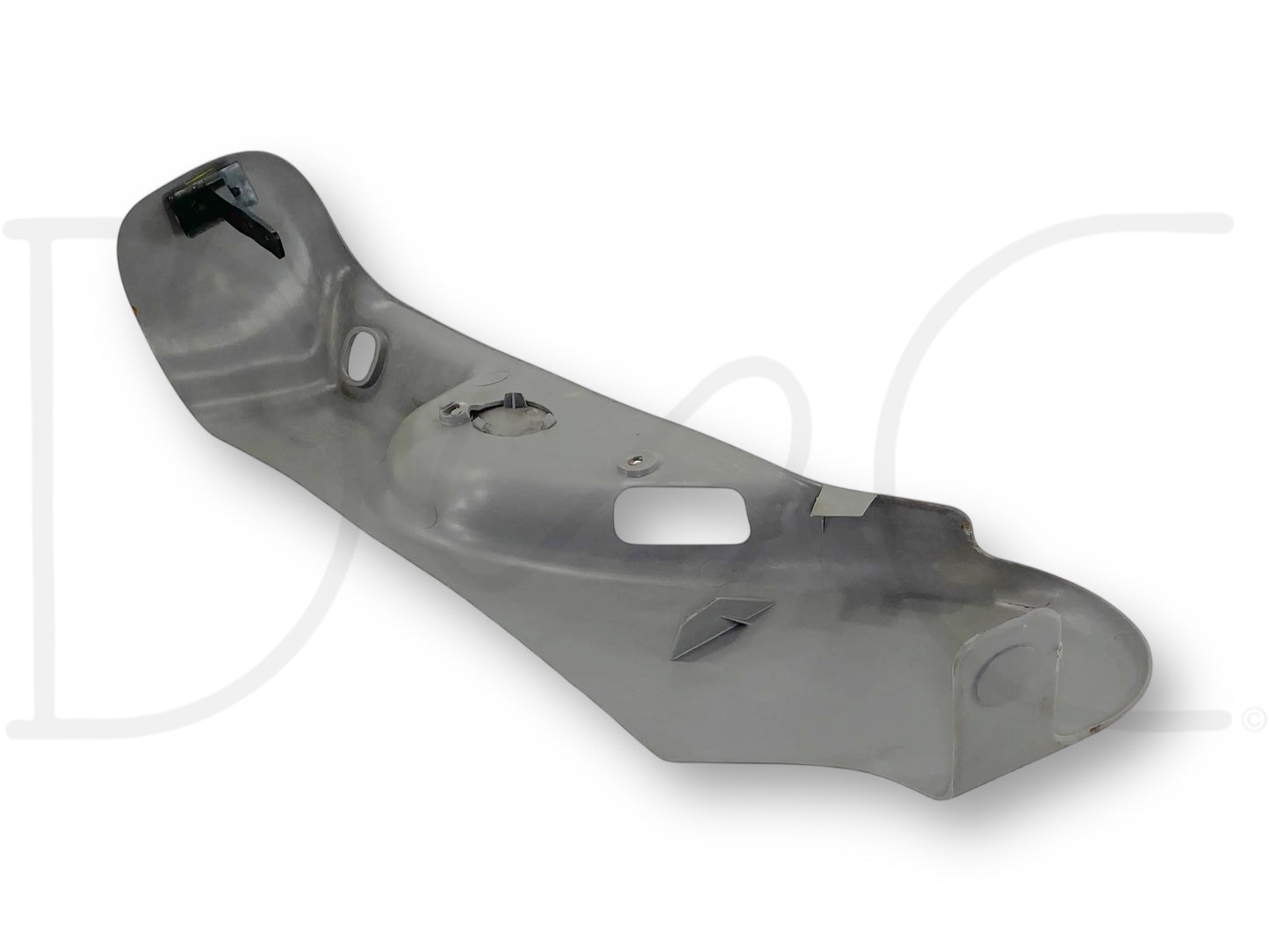 99-07 Ford F250 F350 RH Right Passenger Manual Heated Seat Side Trim Bezel Gray