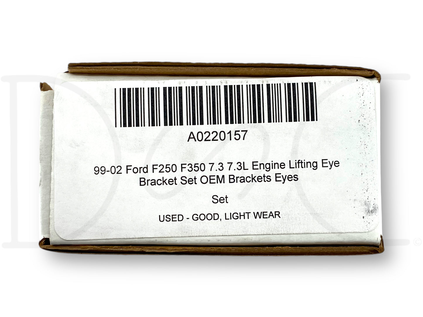 99-02 Ford F250 F350 7.3 7.3L Engine Lifting Eye Bracket Set OEM Brackets Eyes