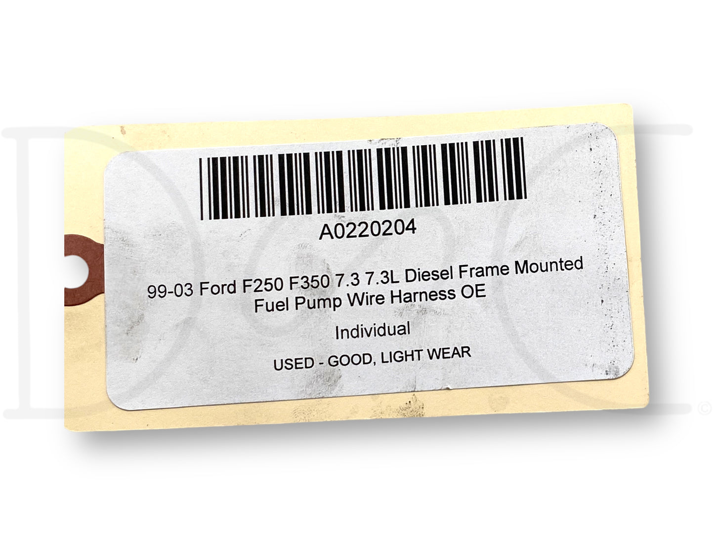 99-03 Ford F250 F350 7.3 7.3L Diesel Frame Mounted Fuel Pump Wire Harness OE