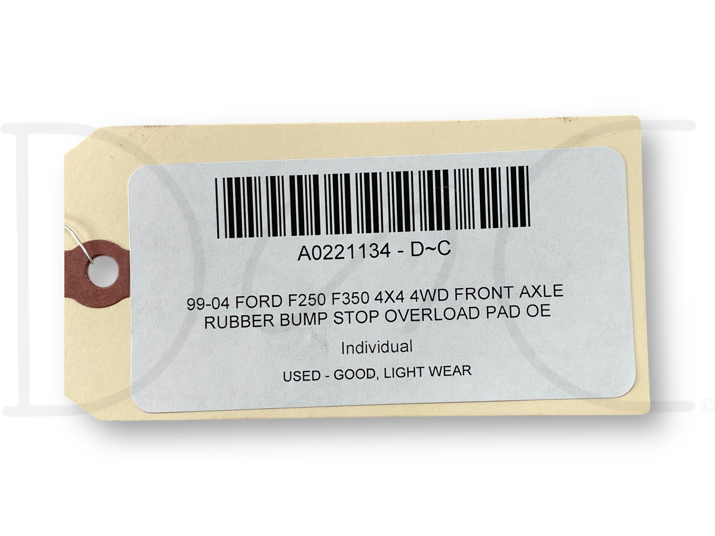 99-04 Ford F250 F350 4X4 4WD Front Axle Rubber Bump Stop Overload Pad OE