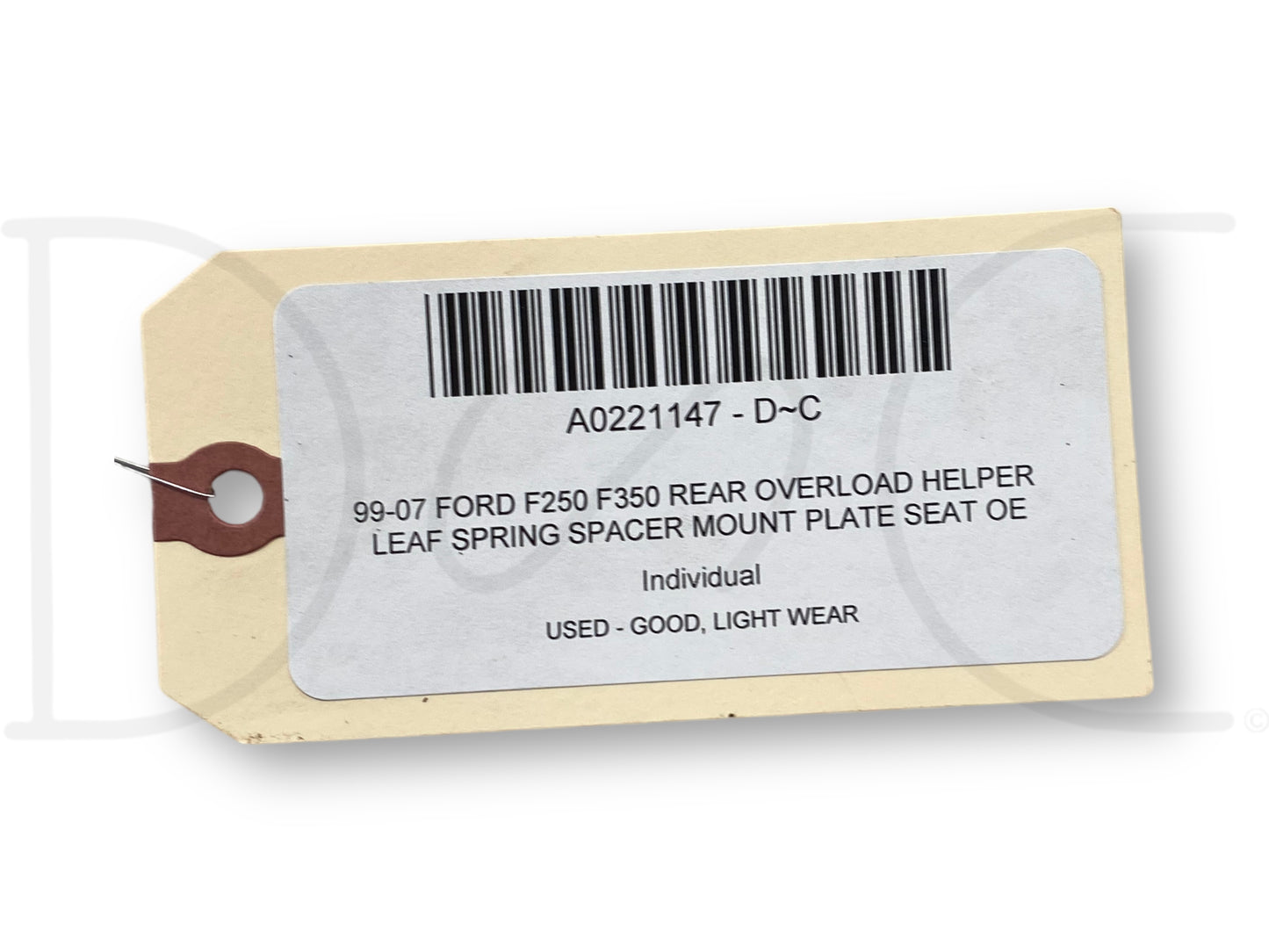 99-07 Ford F250 F350 Rear Overload Helper Leaf Spring Spacer Mount Plate Seat OE