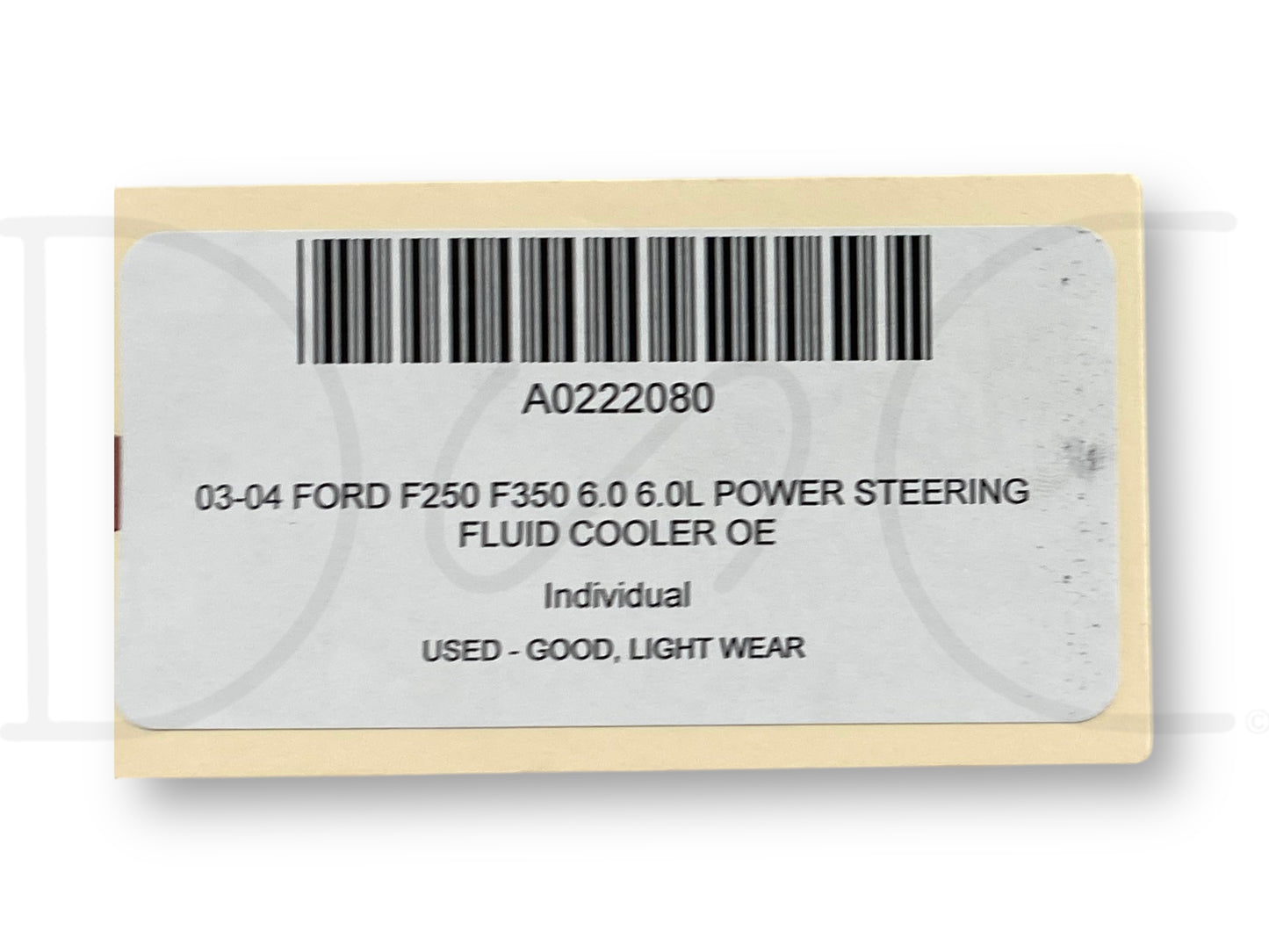 03-04 Ford F250 F350 6.0 6.0L Power Steering Fluid Cooler OE