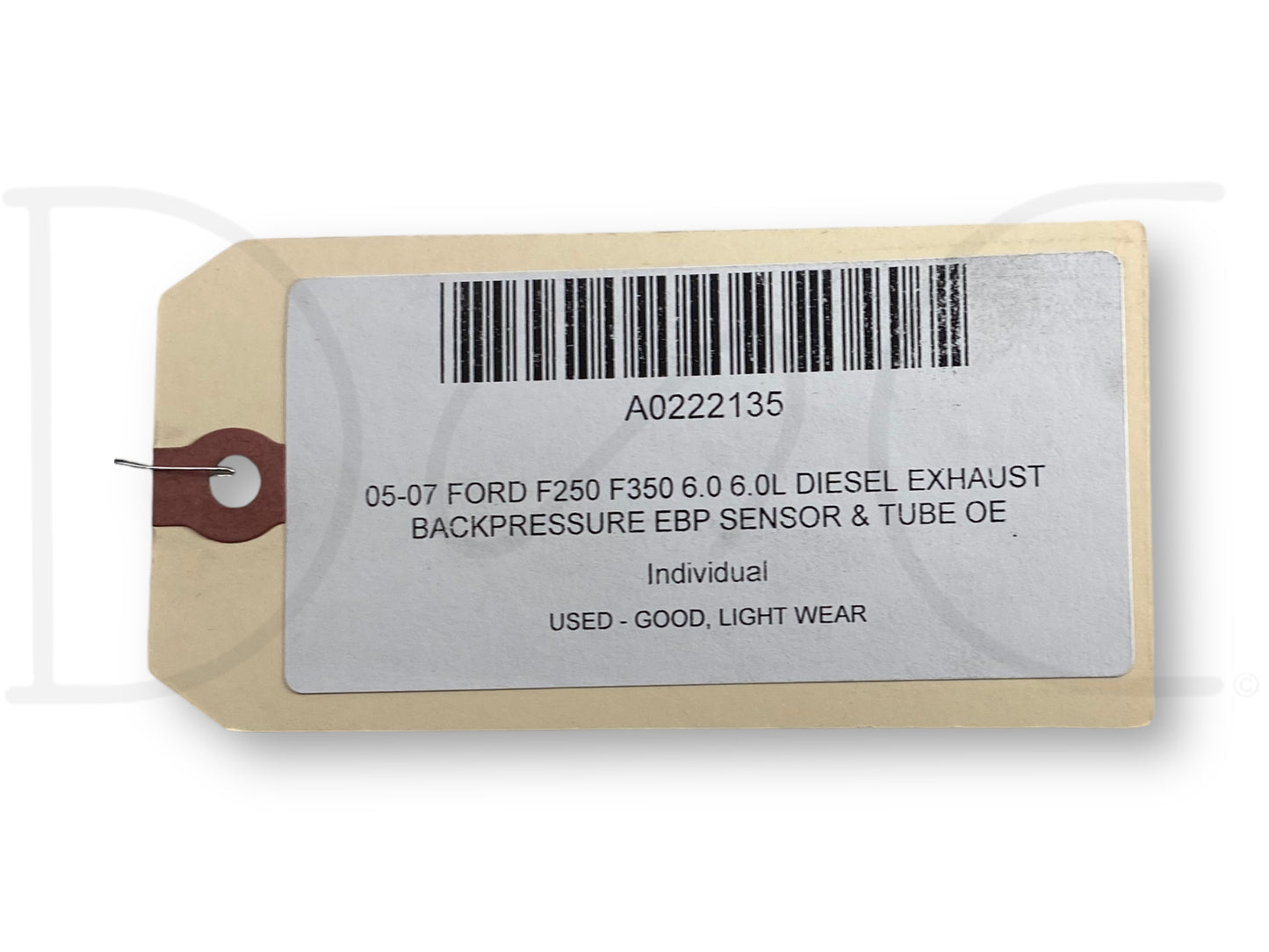 05-07 Ford F250 F350 6.0 6.0L Diesel Exhaust Backpressure EBP Sensor & Tube OE