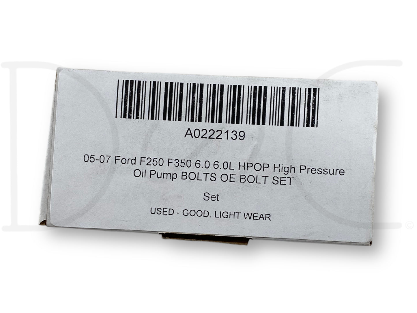 05-07 Ford F250 F350 6.0 6.0L HPOP High Pressure Oil Pump Bolts OE Bolt Set