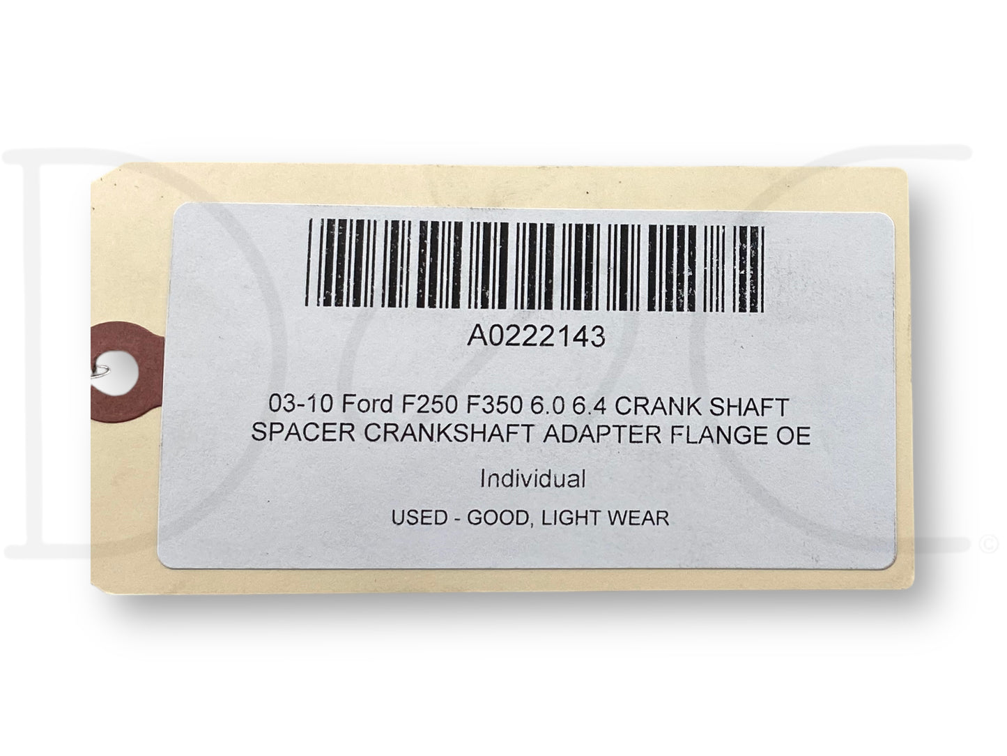 03-10 Ford F250 F350 6.0 6.4 Crank Shaft Spacer Crankshaft Adapter Flange OE
