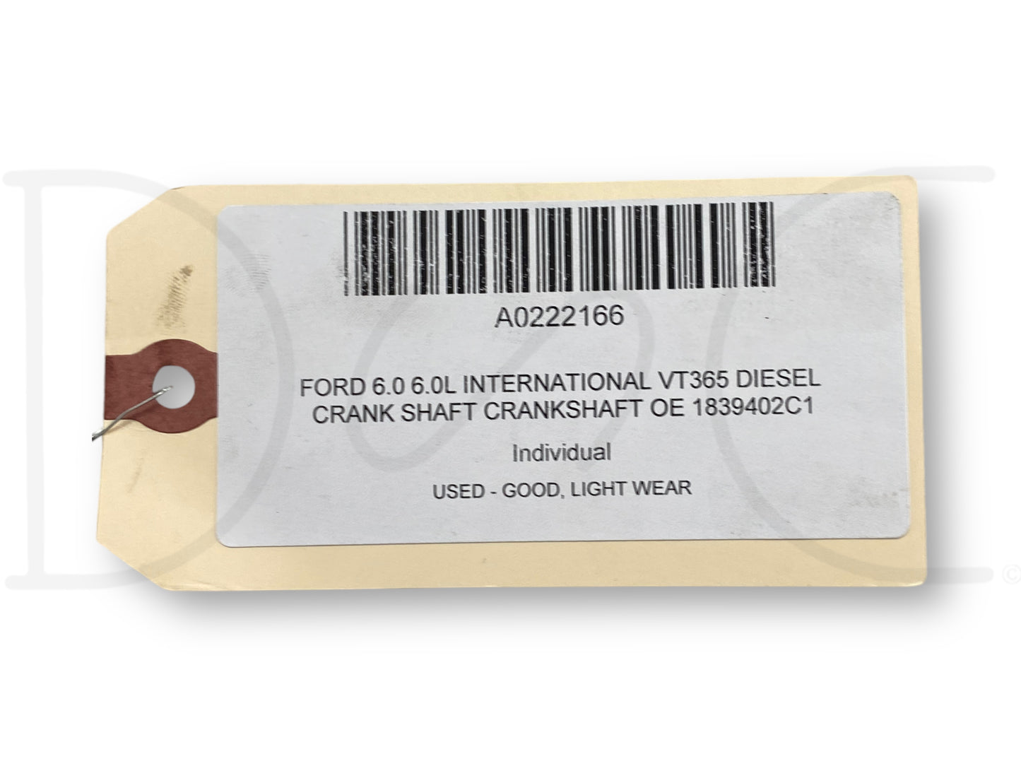 Ford 6.0 6.0L Powerstroke Diesel VT365 Crank Shaft Crankshaft OE 1839402C1