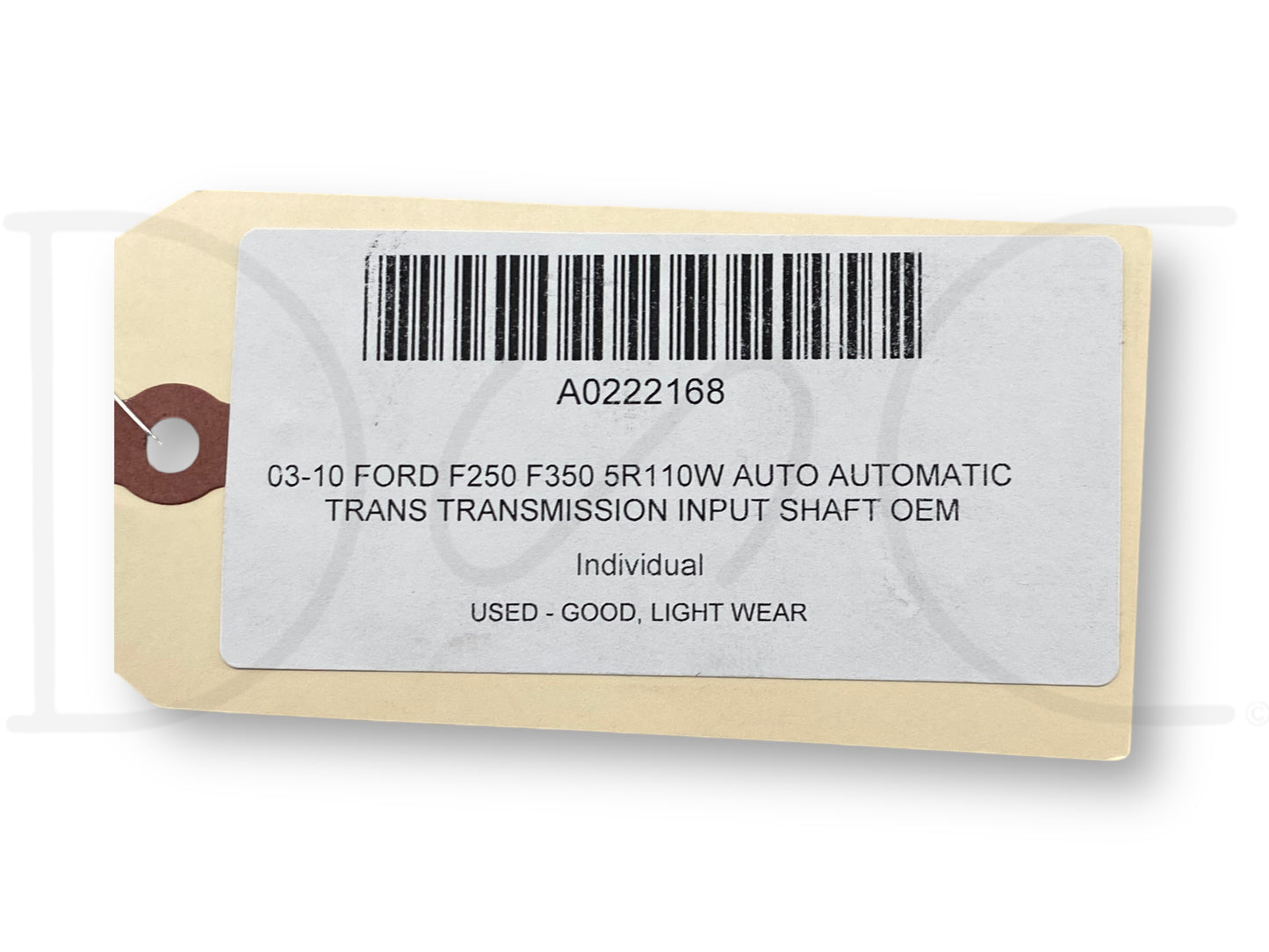 03-10 Ford F250 F350 5R110W Auto Automatic Trans Transmission Input Shaft OEM