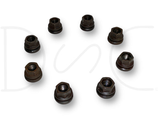 03-16 Ford F250 F350 Lug Nuts Set Of 8 Fine Thread OEM Lug Nut Set M14-1.5