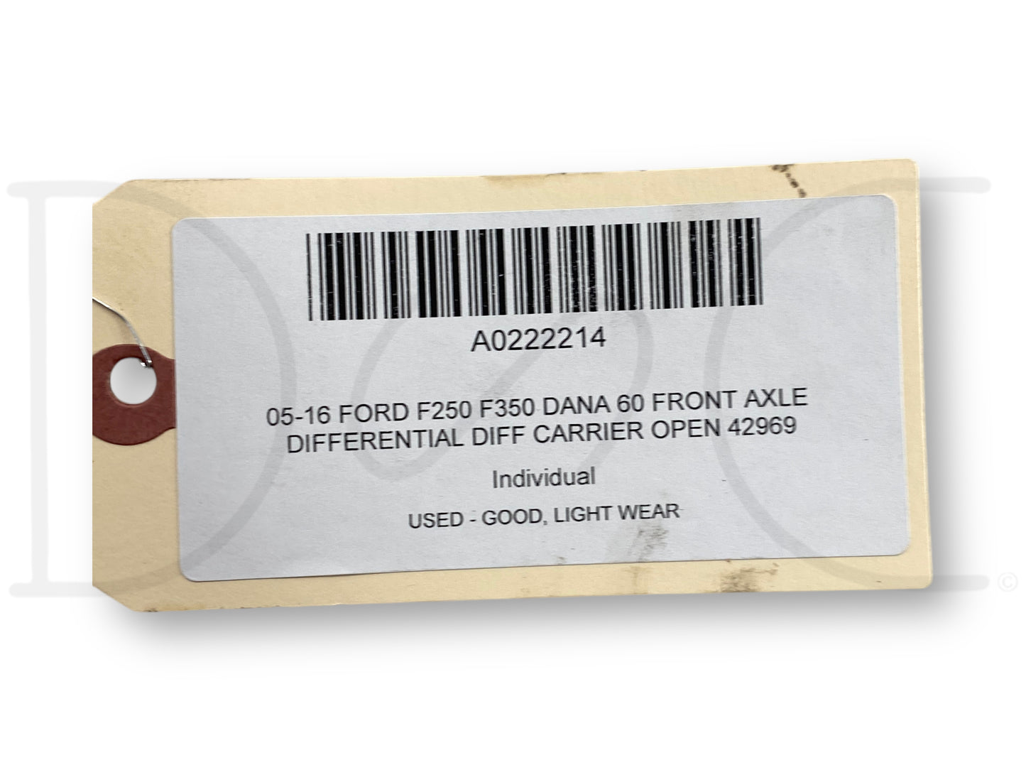 05-16 Ford F250 F350 DANA 60 Front Axle Differential Diff Carrier Open 42969