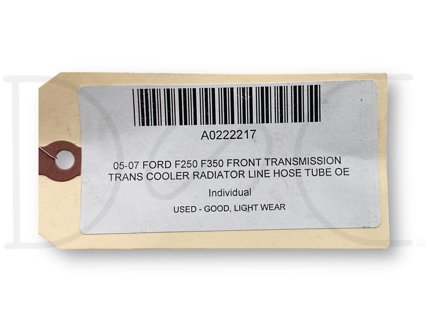 05-07 Ford F250 F350 Front Transmission Trans Cooler Radiator Line Hose Tube OE