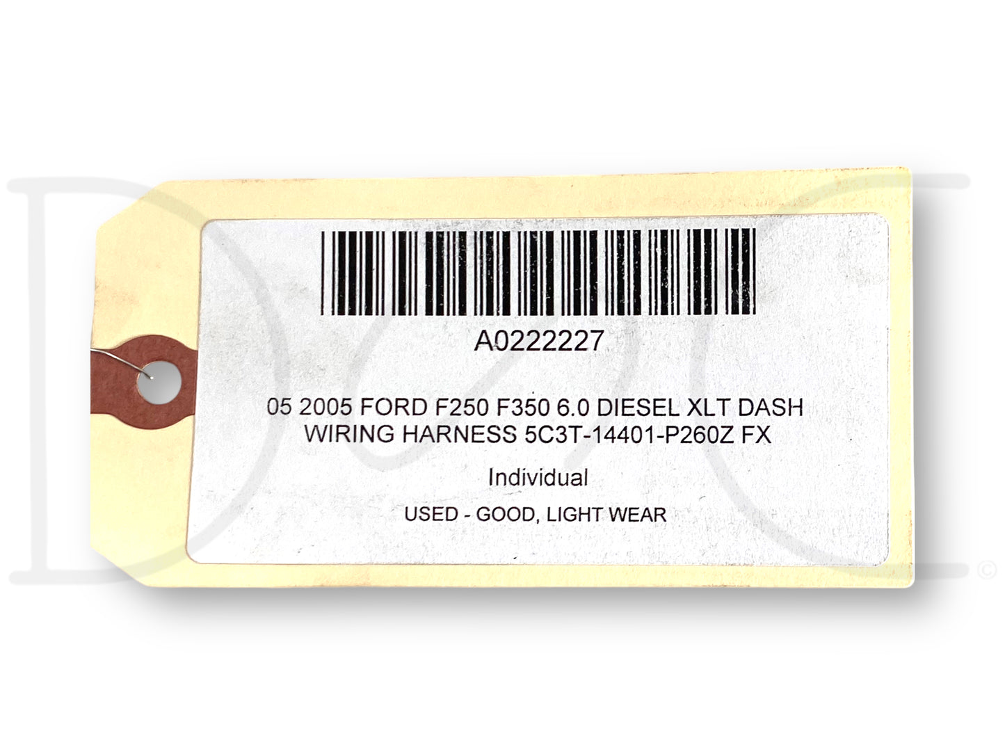 05 2005 Ford F250 F350 6.0 Diesel XLT Dash Wiring Harness 5C3T-14401-P260Z Fx