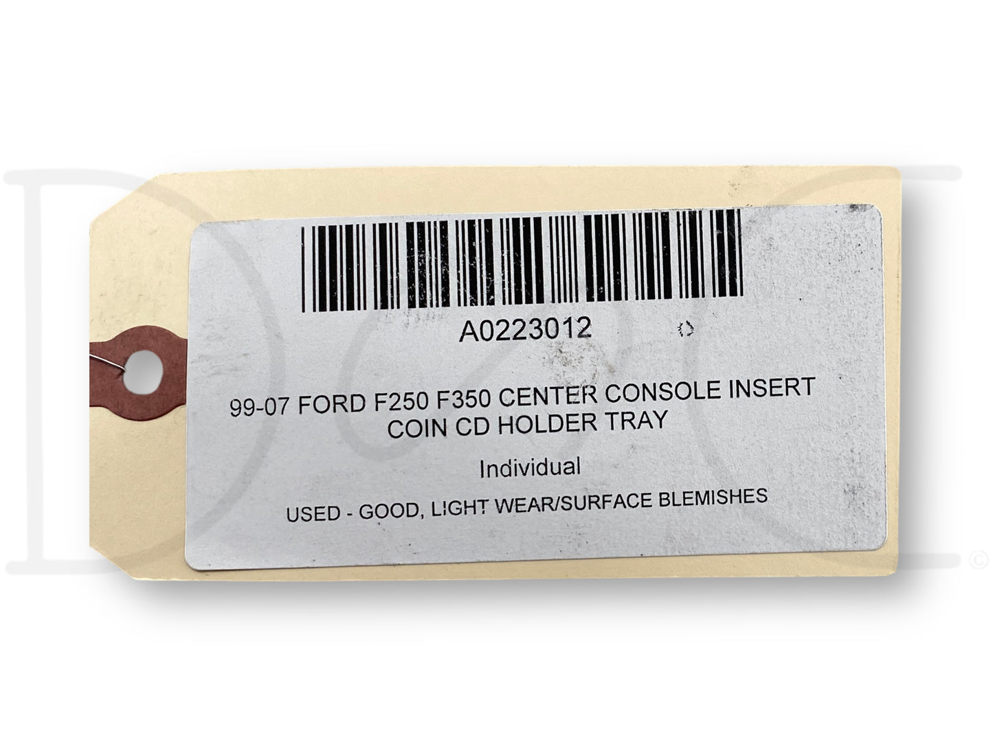 99-07 Ford F250 F350 Center Console Insert Coin CD Holder Tray