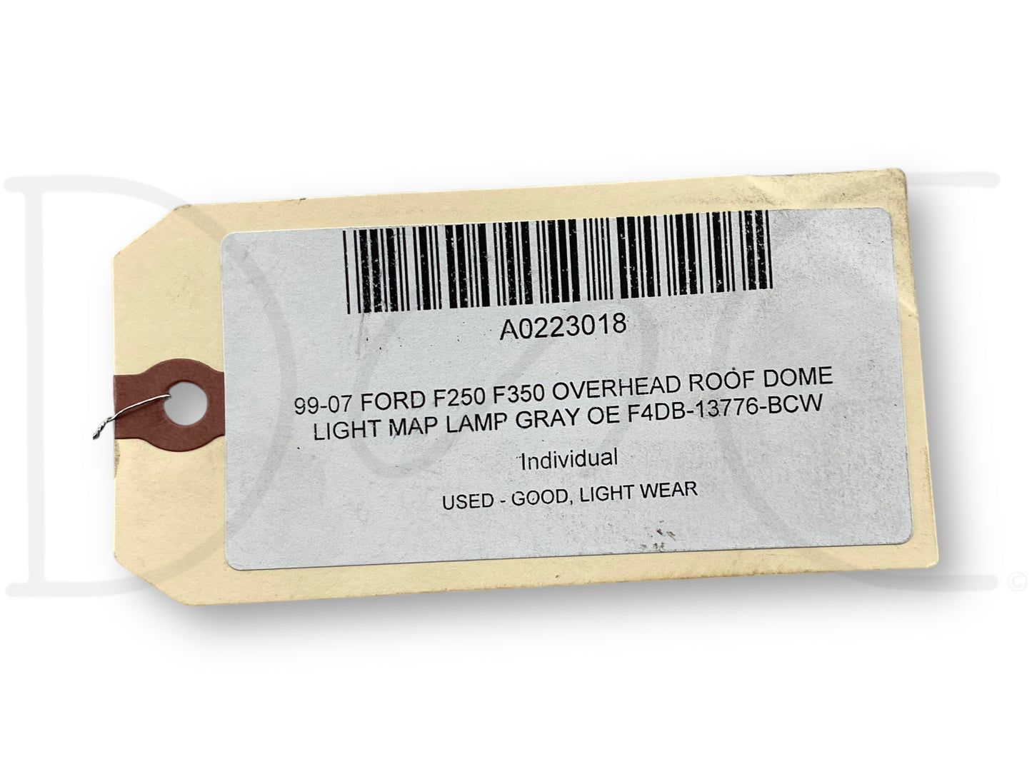 99-07 Ford F250 F350 Overhead Roof Dome Light Map Lamp Gray OE F4Db-13776-Bcw