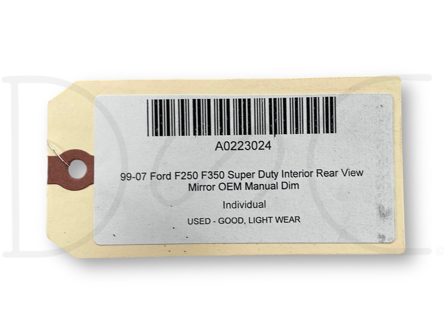 99-07 Ford F250 F350 Super Duty Interior Rear View Mirror OEM Manual Dim