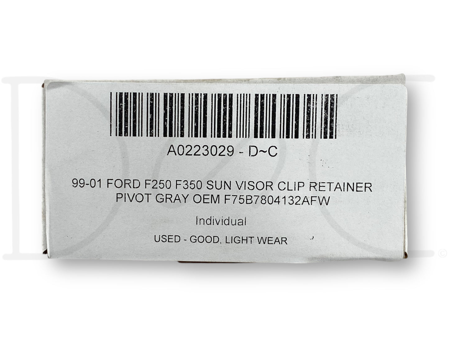 99-01 Ford F250 F350 Sun Visor Clip Retainer Pivot Gray OEM F75B7804132Afw